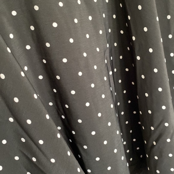 Black and white polka dot dress - Picture 3 of 4